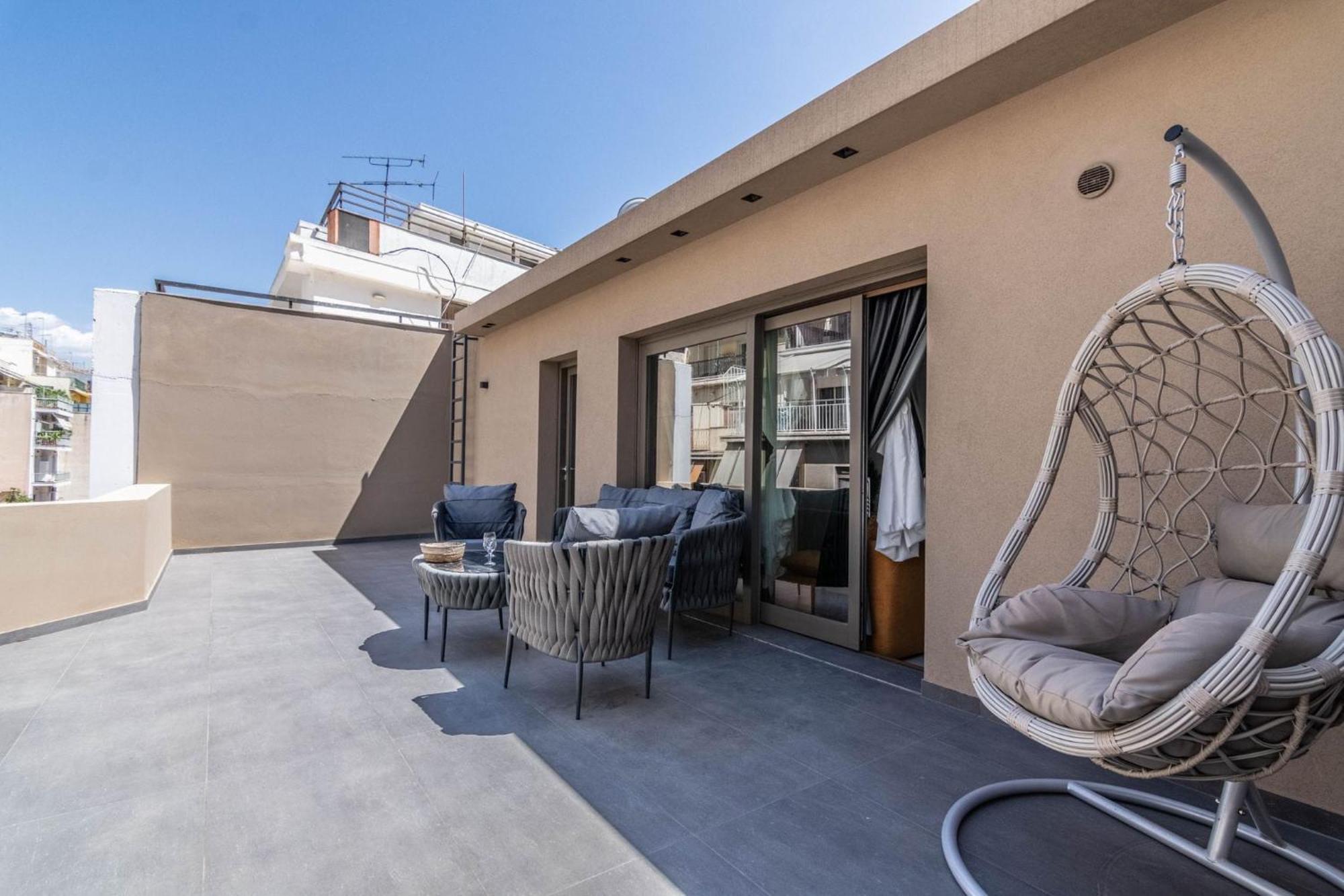 Apartmán Delenco Trio Atény Exteriér fotografie